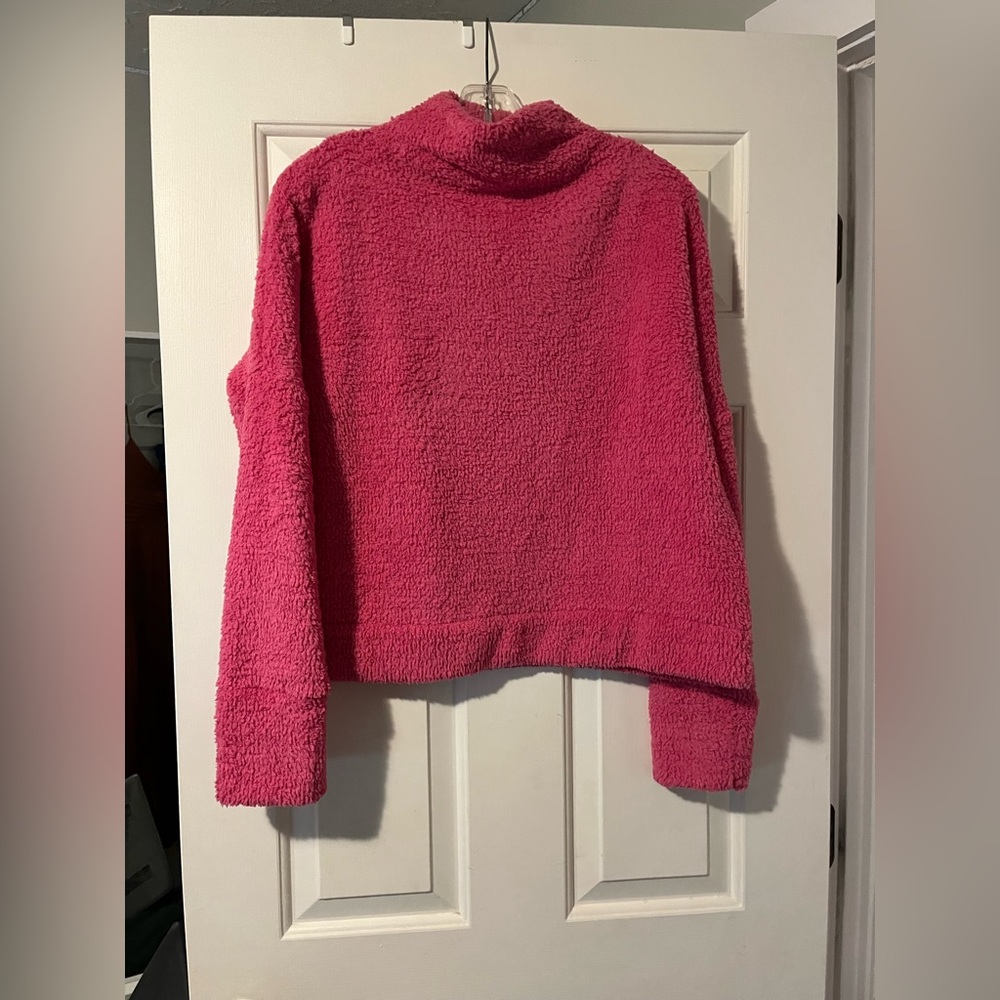 Fuchsia Turtleneck Sweater for Women